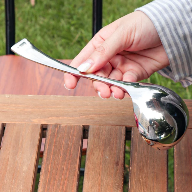 Cucchiaio Da Portata In Titanio 19.6cm - Pagaia Per Riso Da Campeggio, Ultra Leggero E Durevole - Foto 2