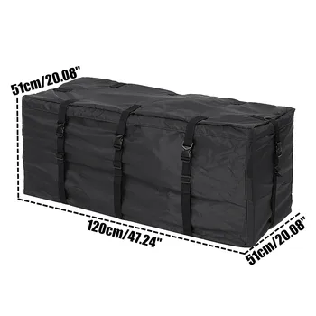 

Universal Car Roof Top Bag Roof Top Bag Rack Cargo Carrier Luggage Storage Travel 420D Waterproof SUV Van for Cars Styling