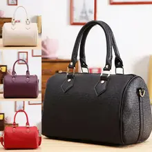 Однотонные сумки через плечо для женщин, Повседневные Сумки из искусственной кожи, женская сумка на плечо, модная дорожная сумка, сумка-тоут, женская сумка-мессенджер