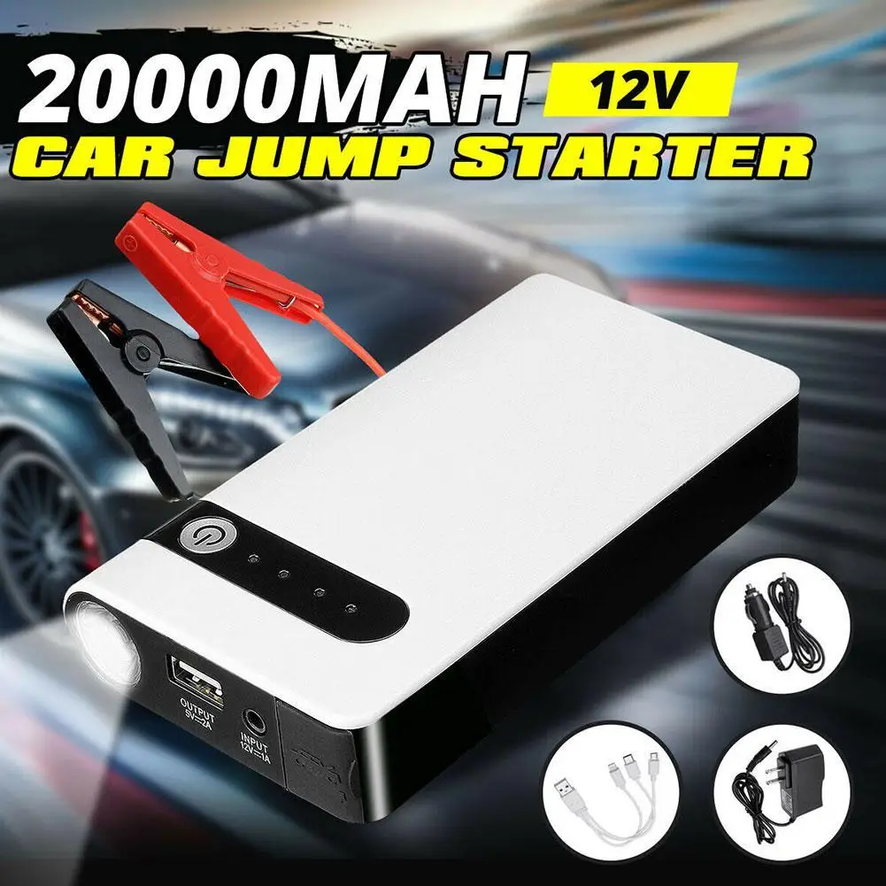 20000mAh Car Jump Starter Booster 12V Auto Starting Device Portable Power Bank 20000mAh Car Jump Starter Booster 12V Auto Starting Device Portable Power Bank