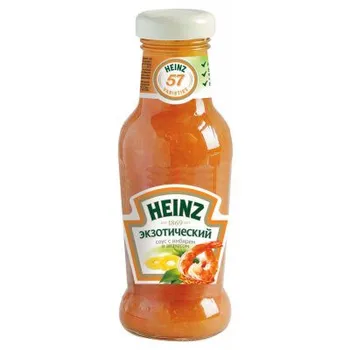 

Food Grocery Ketchups, sauces Sauces Heinz 455538