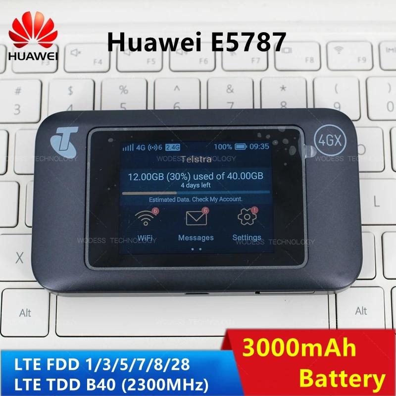 E5787Ph-67a Разблокировка 4G LTE Wireess wifi роутер с сенсорным экраном портативный sim-карта роутер huawei E5787s-33a - Цвет: E5787Ph-67a