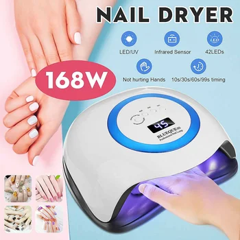 

UV Lamp LED Nail Lamp 80W Nail Dryer Sun Light For Manicure Gel Nails Lamp Drying For Gel Varnish Nails Art
