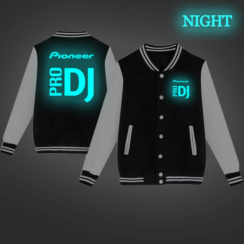 

Pioneer Pro Dj Baseball Jacket Teenagers Streetwear Sweatshirt Women Pink Clothing Harajuku Coat Winter Long Sleeve Tracksuit