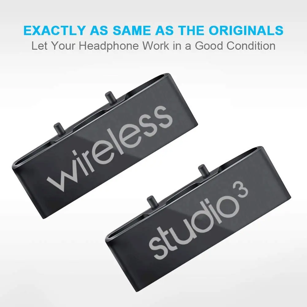 for Studio 3 Hinge Parts Accessories Headband Connector Repair Kit Compatible with Beats by Dre Studio 3 0 Wireless Headphones