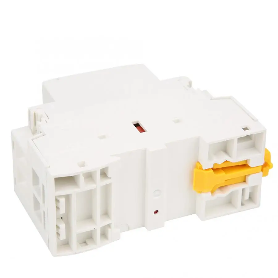 2P AC Контактор 63A 220V 50Hz Мини AC контактор для дома 2NO 2NC din-рейка монтажное электрическое оборудование