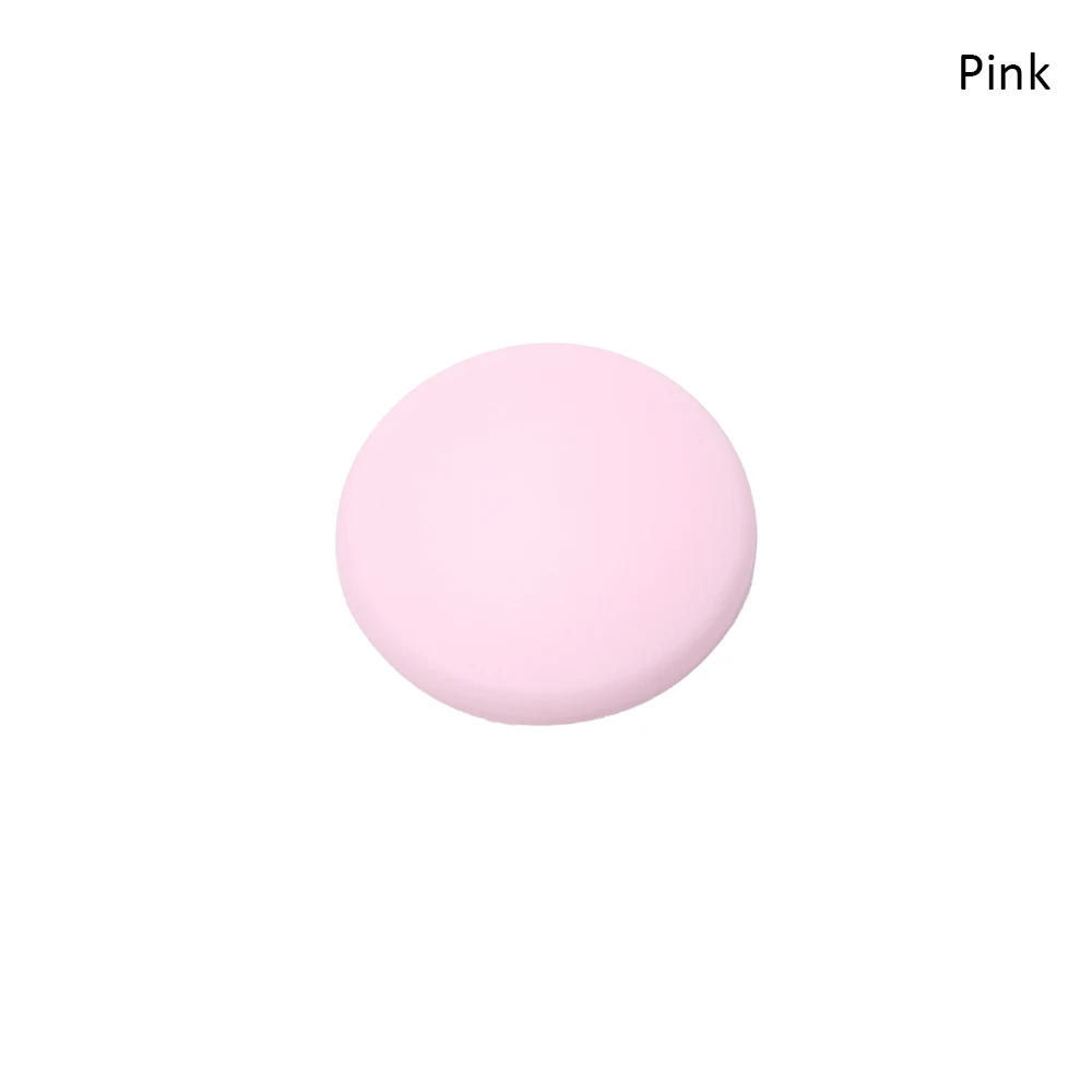pink 1 шт. дверная ручка пробка бампер Защита самоклеющаяся Резина круглый Краш Коврик Противоскользящая Наклейка Настенная мебель протектор - Цвет: pink
