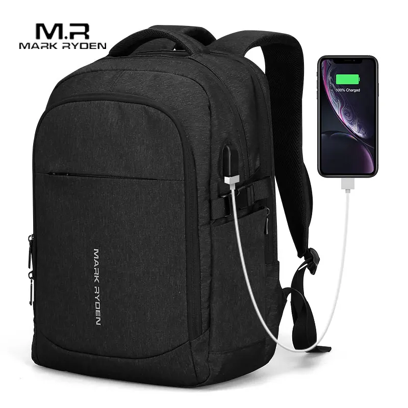 Mark Ryden 2021 New Man Backpack Multifunction USB Charging 15inch Laptop Man Bags Fashion Male Mochila Travel backpack