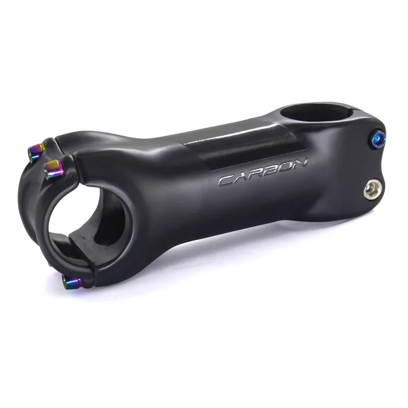 

MTB Bike Full Carbon Fibre Stem UD Matt 31.8MM Bicycle Handlebar Stem 6 degree 70/80/90/100/110MM Moutain Road Bike Carbon Stem