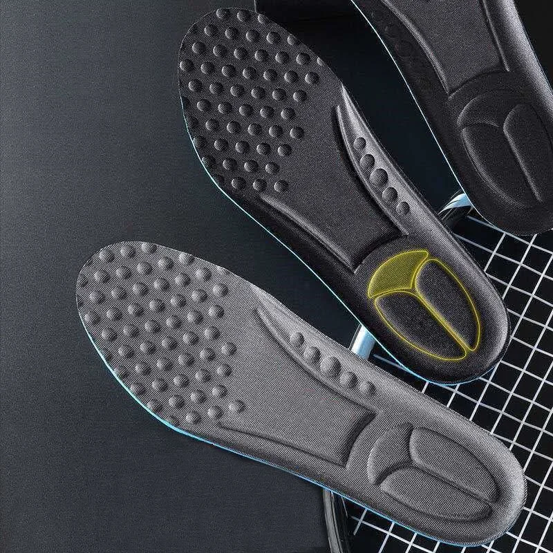 2022 New Memory Foam Insoles For Shoes Sole Deodorant Breathable Cushion Running Insoles For Feet Man Women Orthopedic Insoles