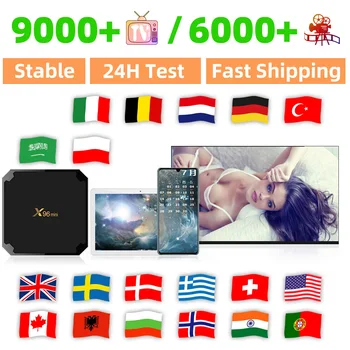 

IP Global Android tv box Latino Czech Greek Portugal Support ip M3U Smart TV Germany Poland Dutch Belgium EX-YU No APP Included