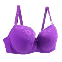 BCDE tasse soutiens-gorge Sexy dentelle Massage dames Push Up brassière florale femme lingerie à armatures femmes sous-vêtements 2