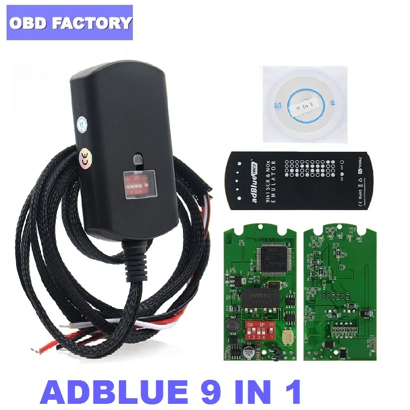 Полный чип AdBlue 9 в 1 SCR & NOX A Version + ADBLUE для мужчин/MB/SCANIA/IVECO/DAF/VOLVO/RENAULT/CUMMINS| |