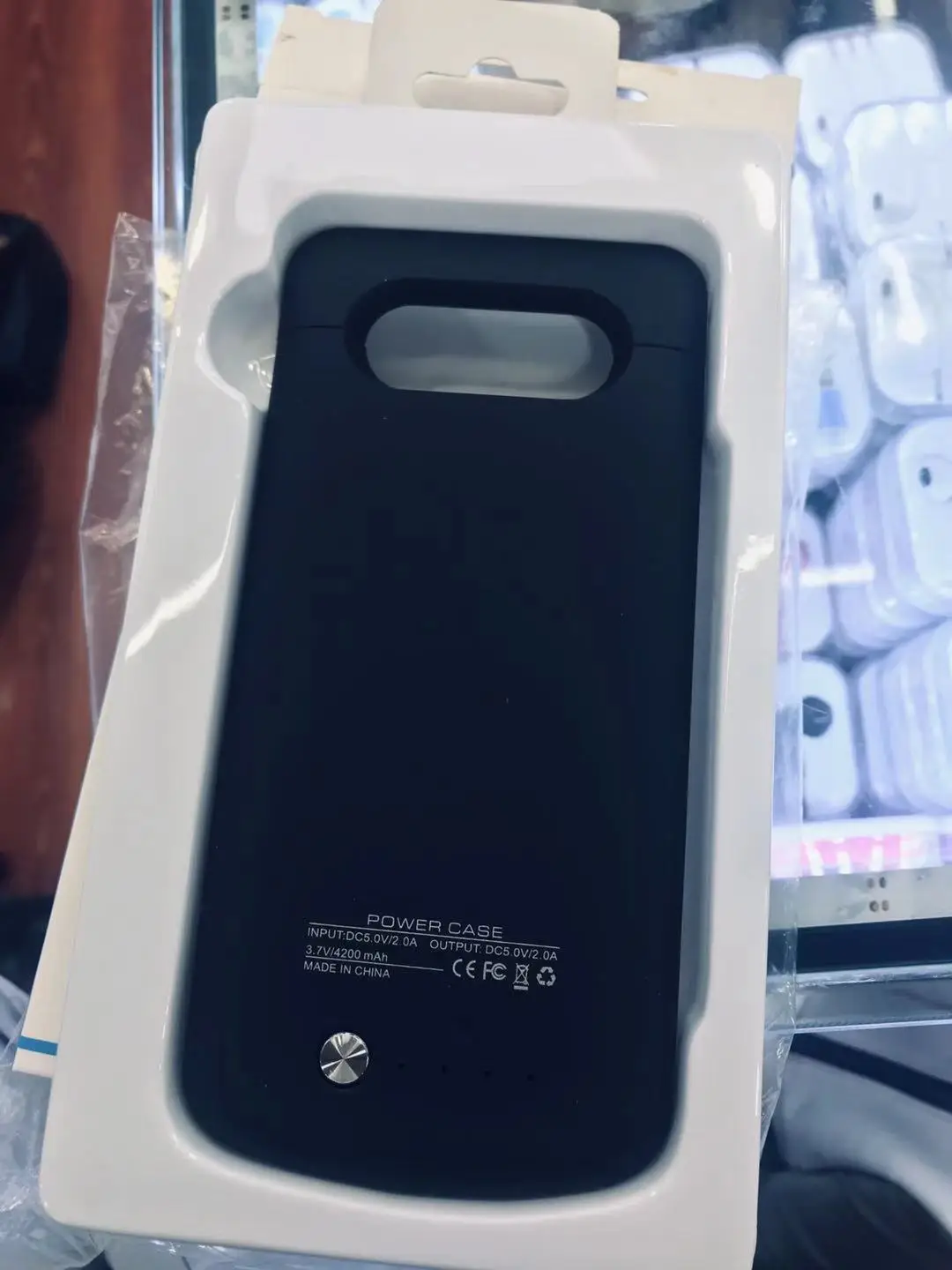Портативный внешний аккумулятор чехол для зарядки аккумулятора Samsung Galaxy Note 5