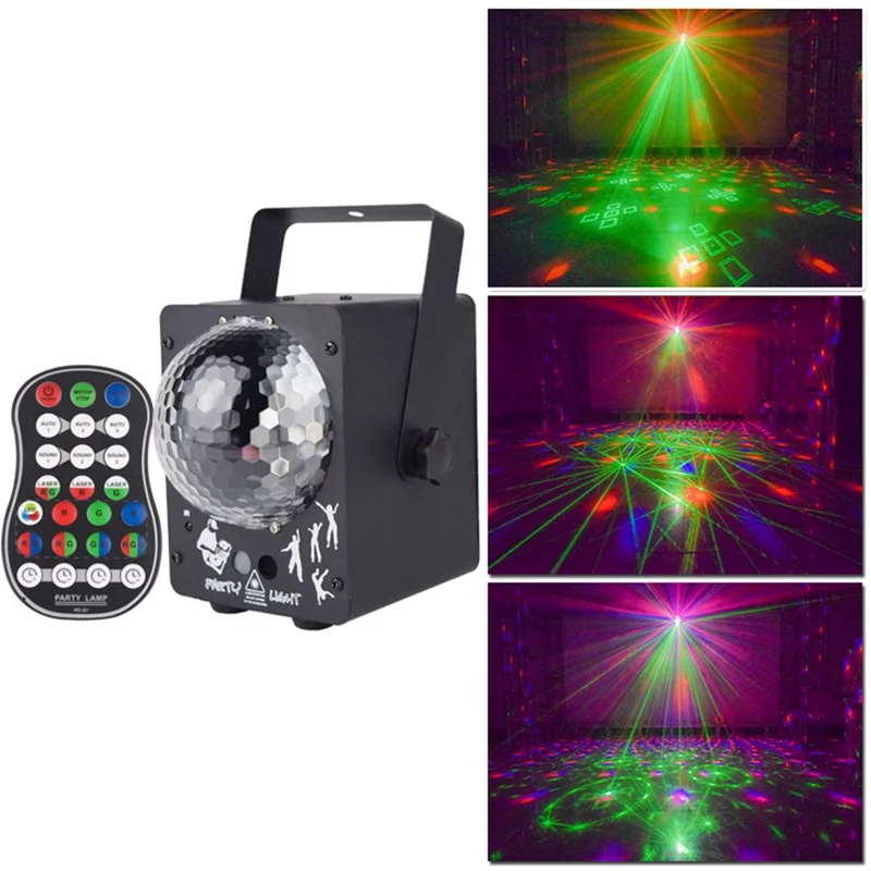 

Disco Laser Light RGB Projector Party Lights DJ Lighting Effect for Sale LED for Home Wedding Decoration