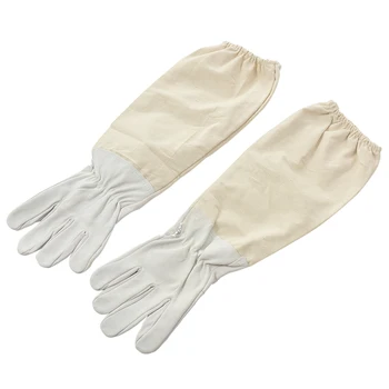 

1 Pair Beekeeping Protective Gloves Breathable Material Beekeepeing accessories For Beekeeper Tools 50cm