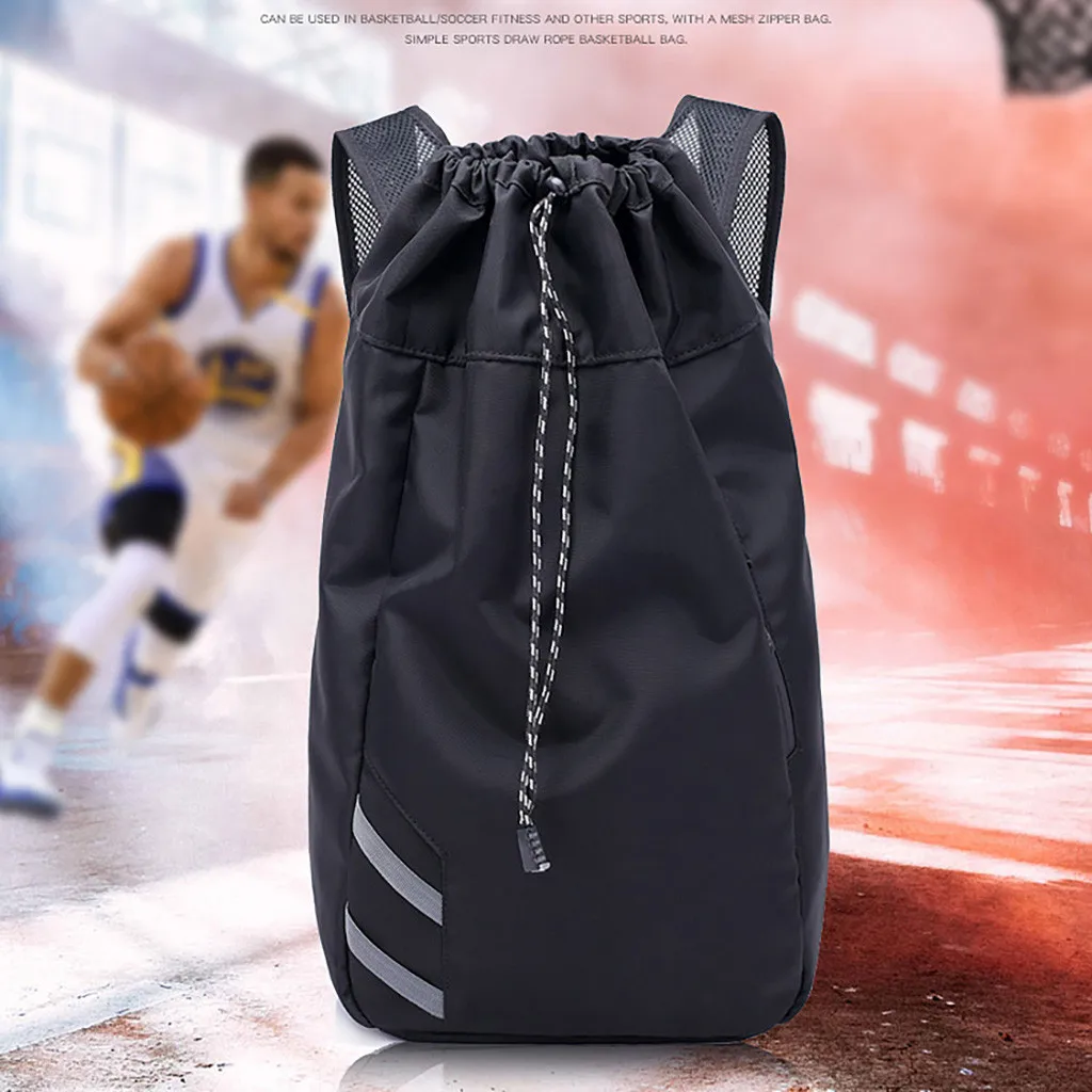 Простой Большой Вместительный мужской рюкзак для путешествий, тренировочная сумка для баскетбола, рюкзак с карманом для занятий фитнесом, спортивная сумка, мужской рюкзак, 24 октября