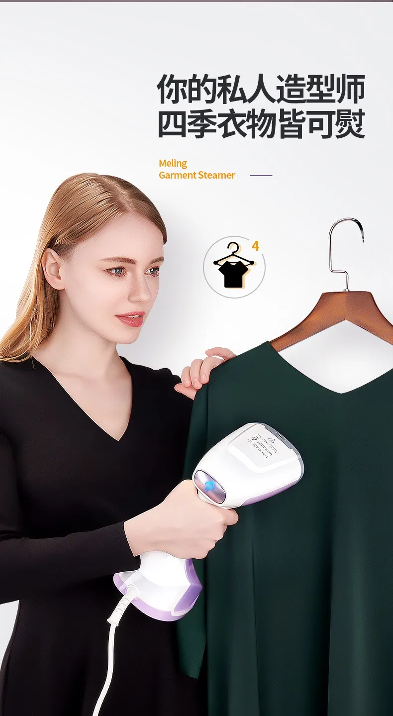 Portable Traveling Iron Mini Flatiron Holding Ironing Machine Electric Iron for Clothes Steam Iron Flat Iron Flatiron