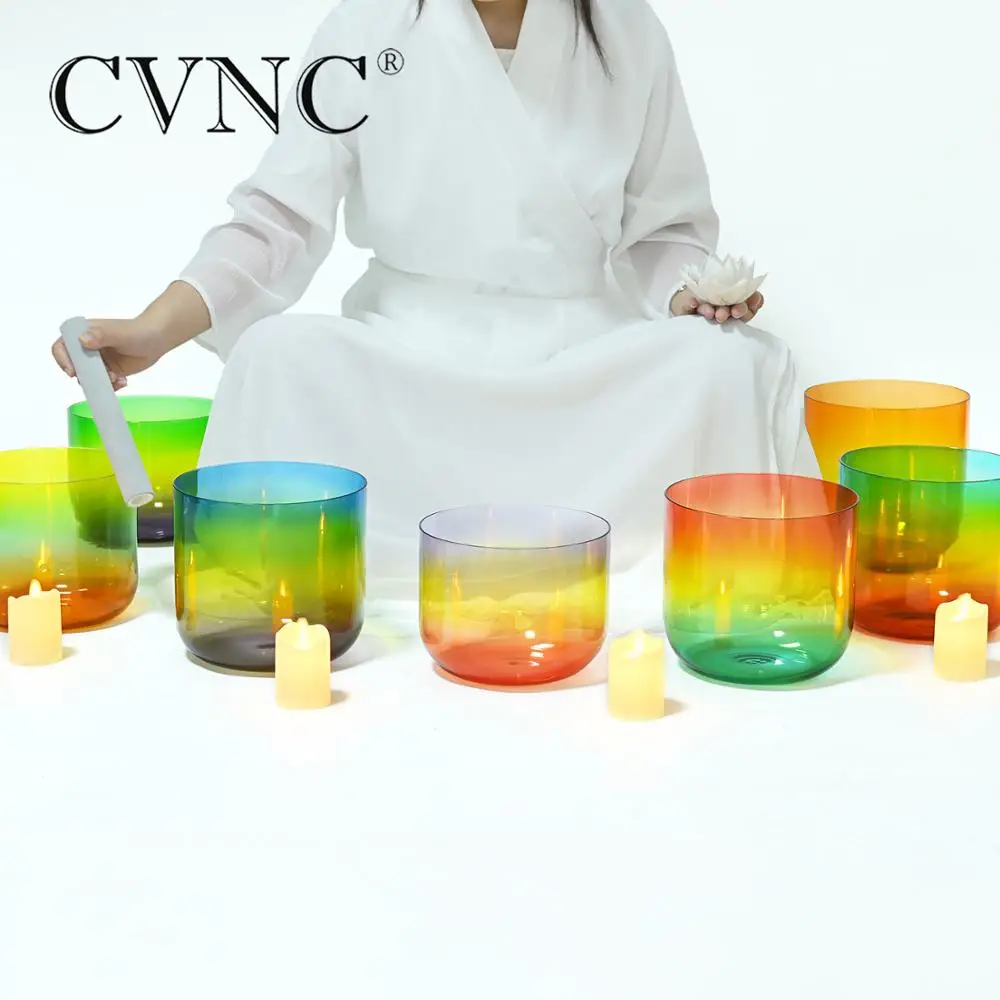 CVNC 7-дюймовая прозрачная зеркальная Поющая чаша для звуковой ванны 1 шт. |