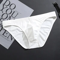 Slips en coton pour hommes, sous-vêtements confortables pour hommes, M/L/XL/XXL, livraison directe, slips respirants taille basse, culottes solides 1