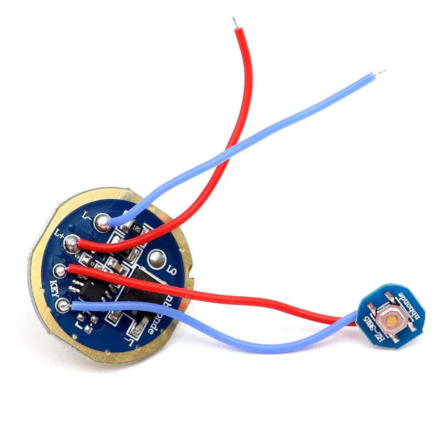30mm 2.7-4.5V 2.2A 3 modes carte de circuit imprimé dentraînement pour T6 U2 L2 XPL 18650 26650 lampe de poche LED lampe à main lanterne