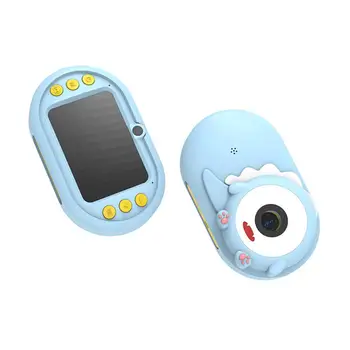 

Children Camera 8-Megapixels Dual Cameras in Front and Rear Small Dinosaur Cartoon Digital Camera for Children