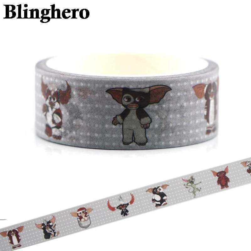 

CA131 Gremlins Gizmo Animal Cute Washi Tape DIY Painting paper Masking tape Decorative Adhesive Tapes Stickers Scrapbooking