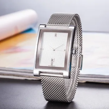 

Fashion trend rectangular quartz watch. 2020 exclusive men's watch.