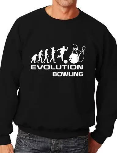 

Evolution Of Ten pin Bowlers Gift Unisex Sweatshirt Jumper More Size and Color-E136