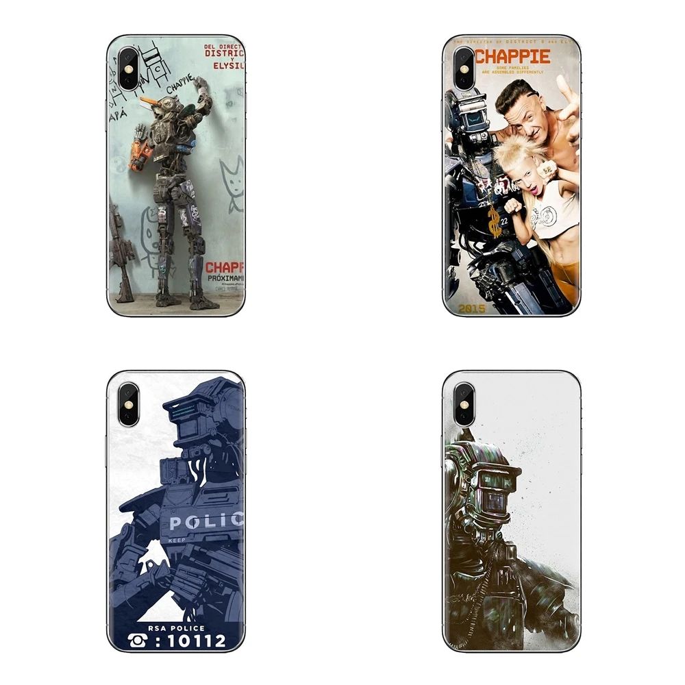 Chappie Robot aos check send For Oneplus 3T 5T 6T Nokia 2 3 5 6 8 9 230 3310 2.1 3.1 5.1 7 Plus 2017 2018 Transparent Soft Cover |