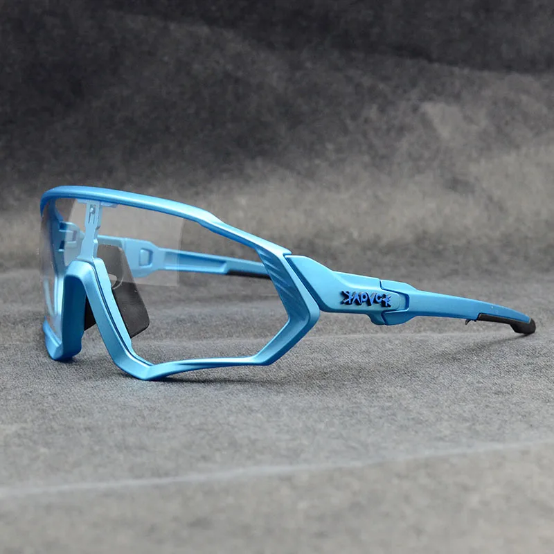 Cycling Sunglasses Sport Photochromic Eyewear Bicycle MTB Road Clear Hot-Sale Women Tr90 UV400 Discoloration Men Bicycle Goggles