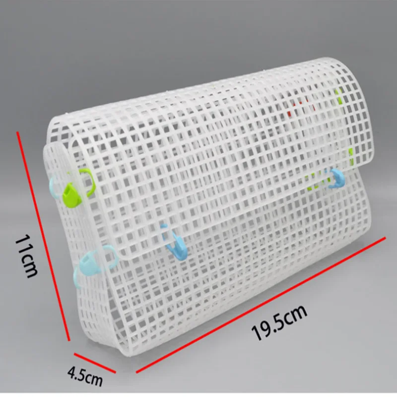 Weaving Plastic Mesh Sheet Knitting Lining accessories wool Yarn Chenille Velvet DIY Hok Bag Trim Tools Easy Knit Helper | Дом и сад