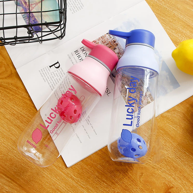

Shaker Water Bottle Gym Outdoor Sports Office Leakproof Portable Kettle Coffee Tea Milk Stir Kettle Blender Student Water Bottle