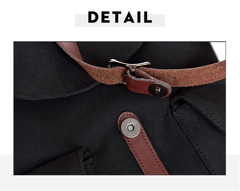 Canvas School Bags Women Waterproof Casual Large Capacity Vintage Backpack Teenagers Unisex Student Shopping Travel Shoulder Bag