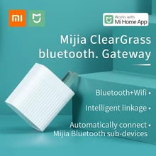 Xiaomi mijia cleargrass bluetooth gateway mi casa inteligente wifi hub mijia bluetooth higrothermograph trabalhar com mi casa app