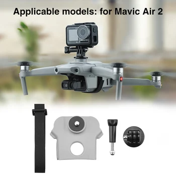 

Mount Holder With Screws For GoPro Durable Top Extension Easy Install Fill Light Bracket Kit For OSMO ACTION For DJI Mavic Air 2