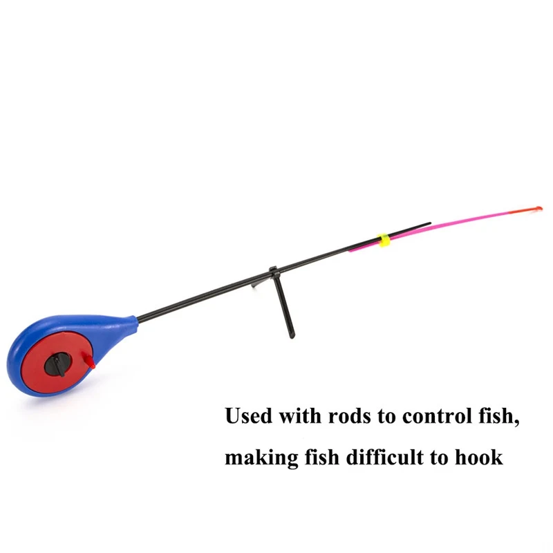 10PCS Mini Winter Ice Fishing Rod Winter Fishing Pole For Fishing Accessories Pesca 12/14/16/18/20cm