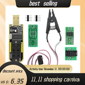 

SOP8 SOIC8 Test Clip for EEPROM 25CXX / 24CXX with CH341A 24 25 Series EEPROM Flash Bios USB Programmer Test Clip