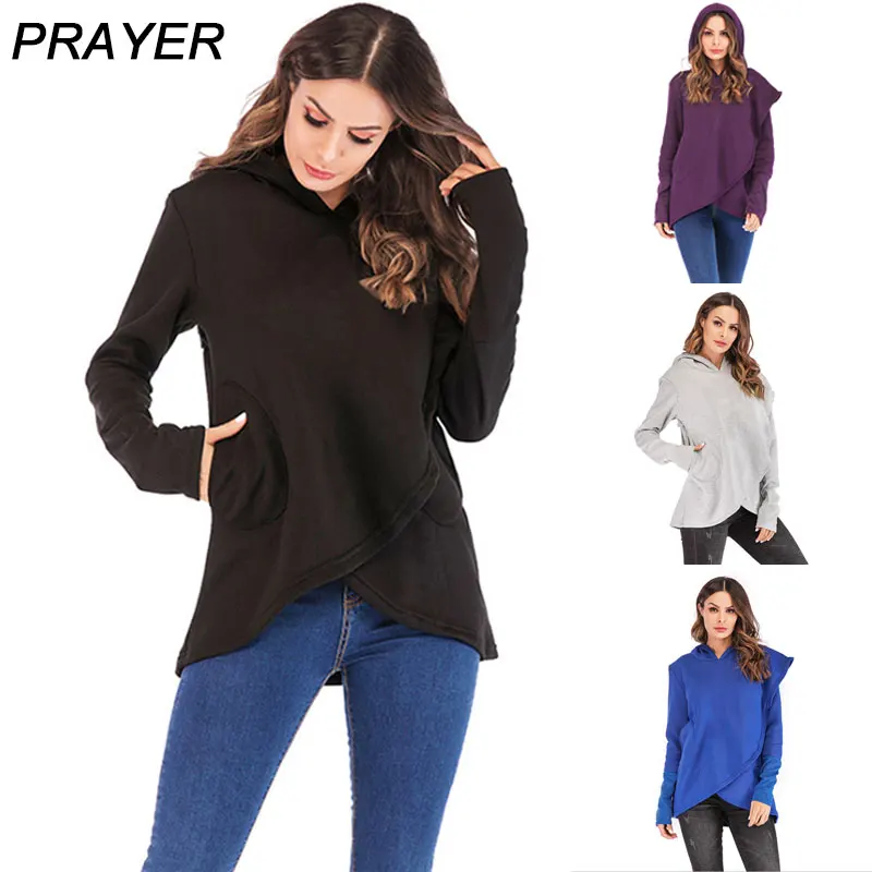 Women Hoodies Autumn Winter Plus Size Sweatshirts Long Sleeve Pocket Pullover Hoodie Female Casual Crop Hoodies Sweatshirts