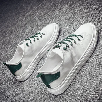 

DZM25 new summer men's shoes breathable trendy canvas shoes Korean style all-match casual white board shoes small white shoes