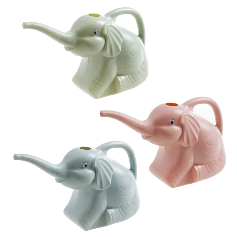 

Outdoor Elephant Watering Can Home Patio Lawn Gardening Plant Outdoor Cute Cartoon Plastic Gardening Potted Small Watering Pots