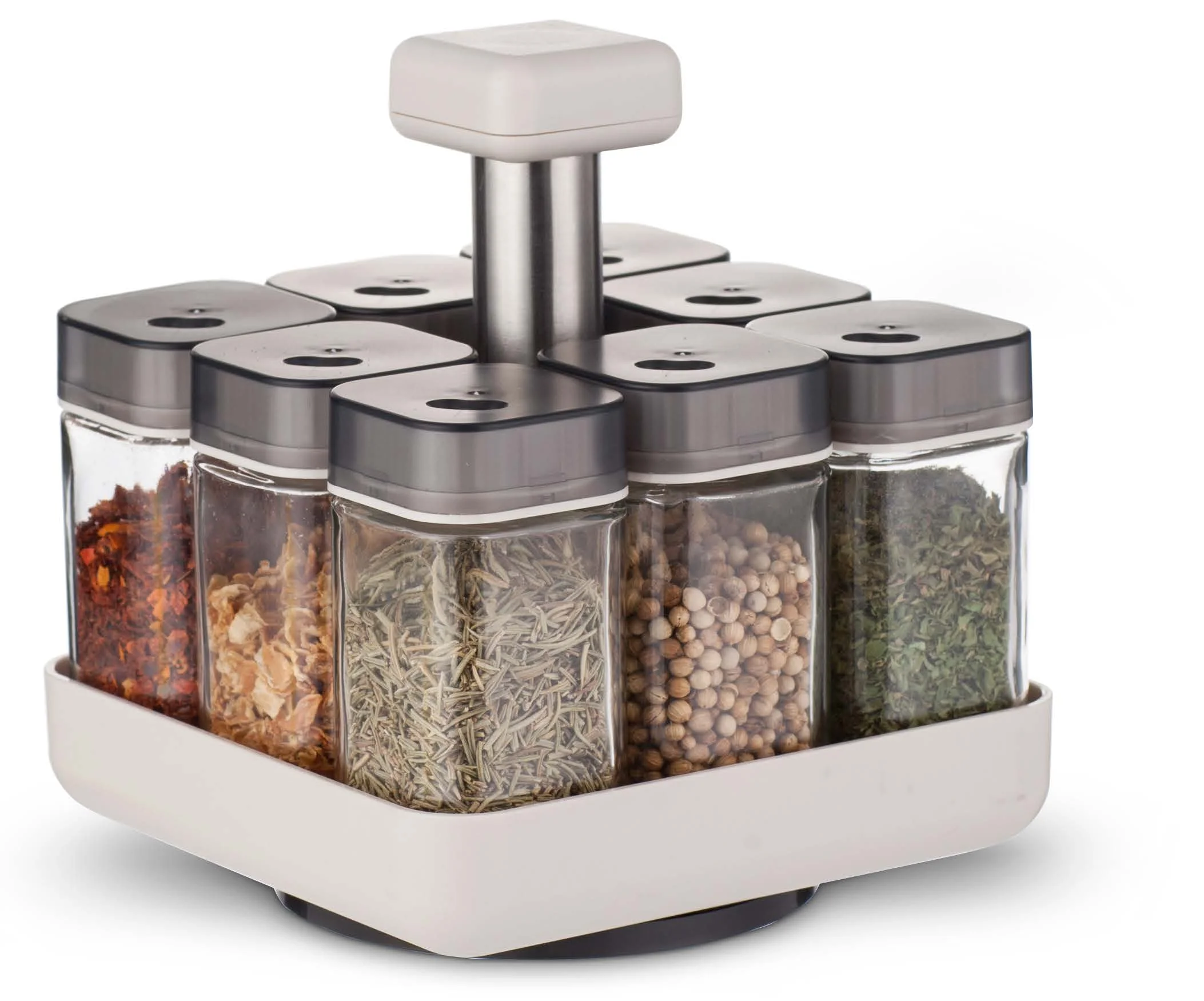 8 Jars Spice Rack set