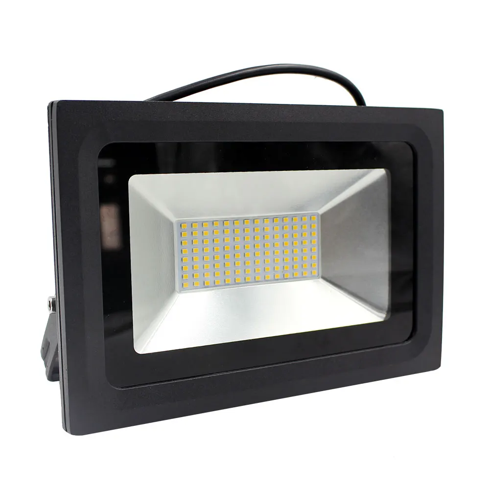 Ультра тонкий 60W открытый сад 112LED прожектор водонепроницаемый настенный светильник