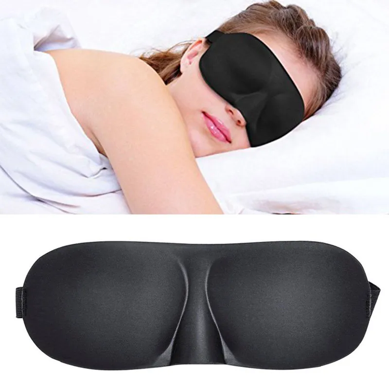 

3D Sleeping Eye Mask Aid Eye Mask Cover Patch Padded Soft Sleeping Mask Blindfold Eye Relax Massager Beauty Tools