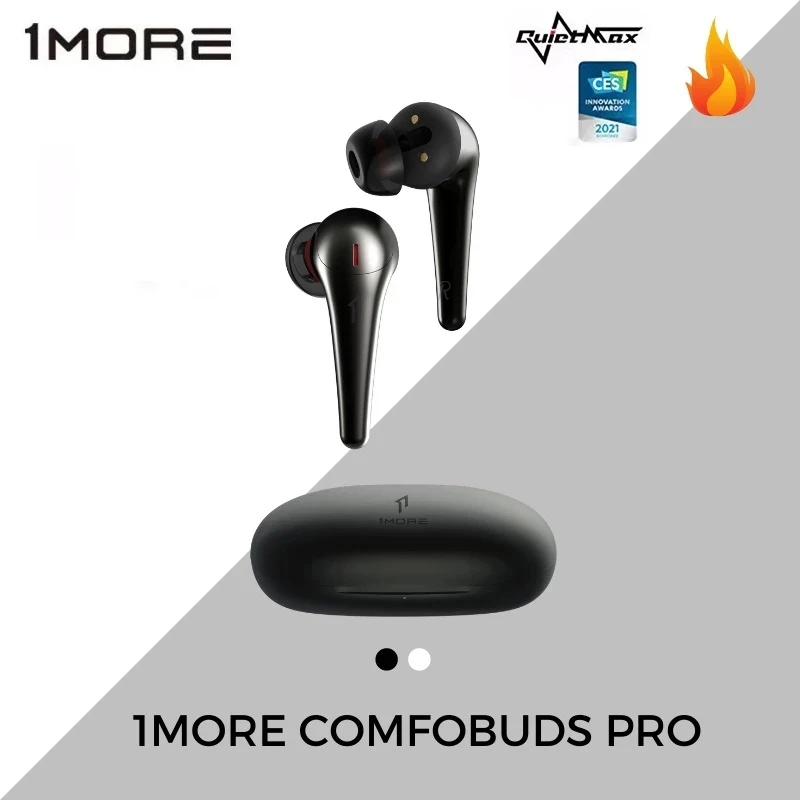 1MORE ComfoBuds Pro AAC BT True Wireless Earphones QuietMax Intelligent Noise Reduction 13.4mm Dynamic Driver Headset | Электроника
