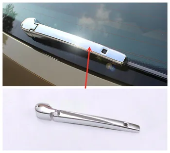 

ABS Plastic Chrome Car rear Wiper strip Cover Trim car styling accessories 2pcs Fit For Skoda Kodiaq 2017 2018
