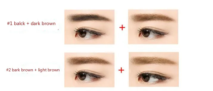 Pro 2 Color Eyebrow Enhancer Makeup Eyebrows powder Long-lasting Waterproof With Brush Mirror Cosmetic Kits Pro 2 Color Eyebrow Enhancer Makeup Eyebrows powder Long-lasting Waterproof With Brush Mirror Cosmetic Kits