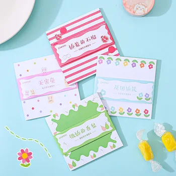 

Fresh Fruit Flower Rabbit Sticky Note N Times Memo Pad Cute Planner Stickers Decoration Label School Supplies Stationery gift