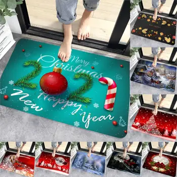 

Merry Christmas Velvet Carpet Decorations For Home Wreath Tree Doormat Christmas Ornament Decor 2020 Xmas Gift Happy New Year^1