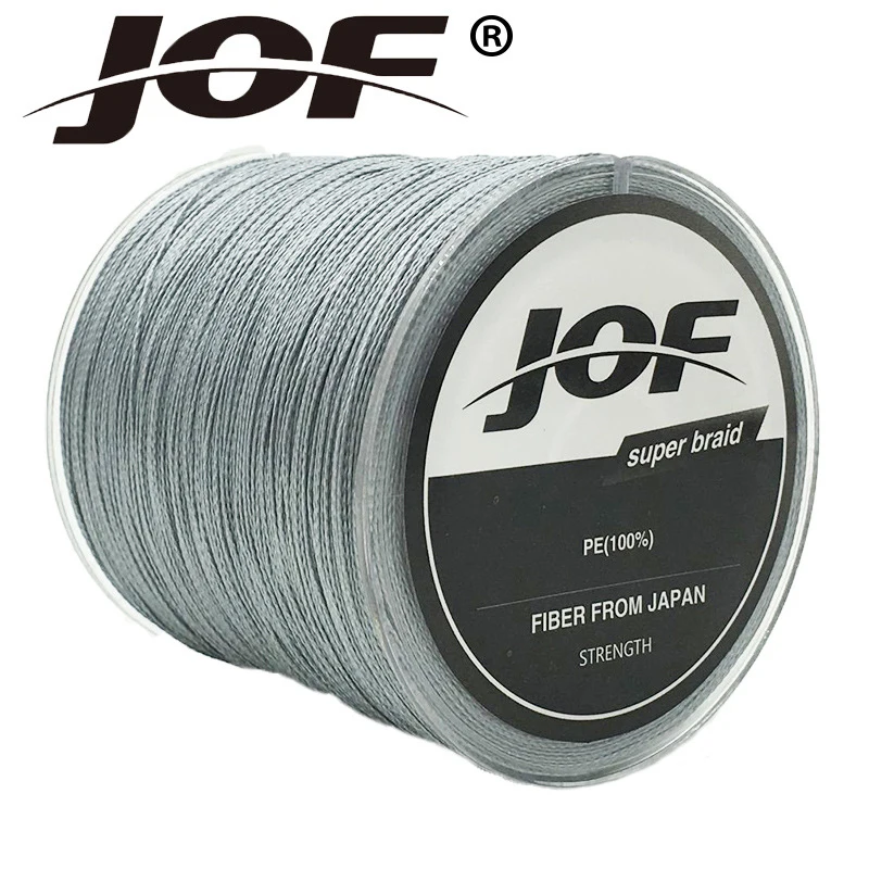 JOF Series 150M 4Strands Multifilament Fishing Line Super Strong PE 4  Colors 8-100LB Braided Fishing Line